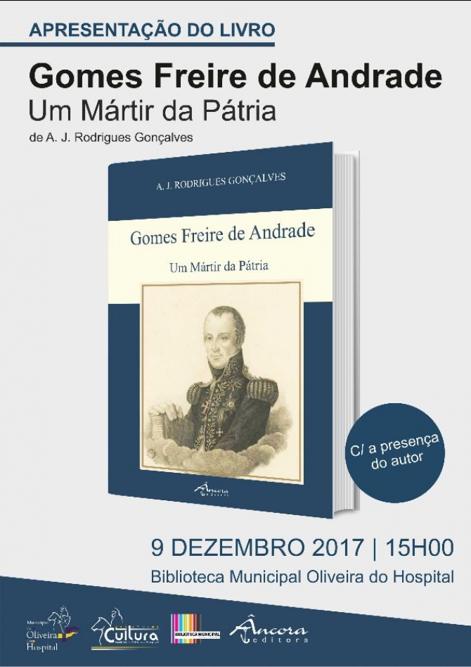 Lançamento do livro “Gomes Freire de Andrade, um mártir da pátria”