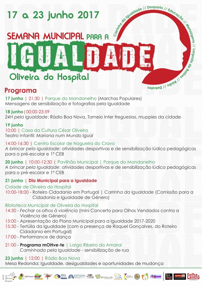 Semana Municipal para a Igualdade em Oliveira do Hospital