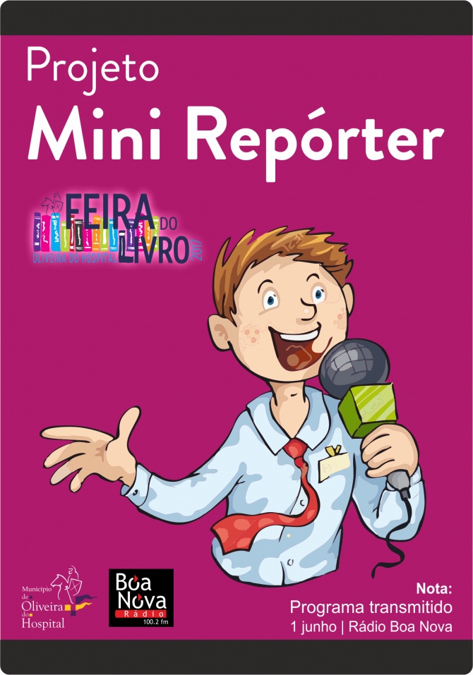 Projeto “Mini Repórteres” sai para a rua