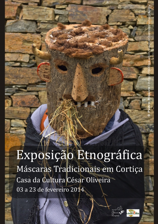 Máscaras Tradicionais de Cortiça | Exposição Etnográfica  