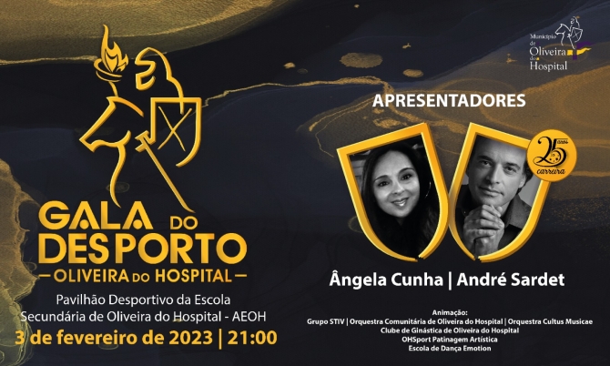 Gala do Desporto reconhece a excelência desportiva no Município de Oliveira do Hospital