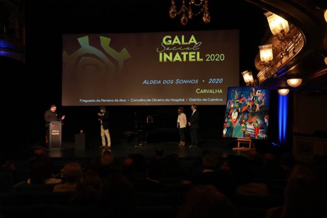 Carvalha eleita pela Fundação INATEL como a Aldeia dos Sonhos 2020