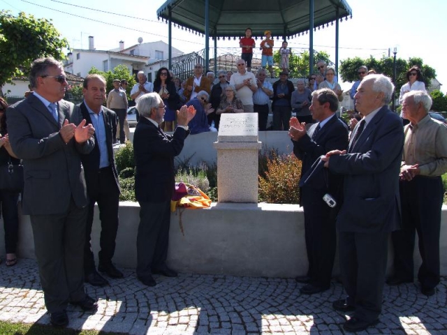 Cerimónia do descerramento da  placa comemorativa dos 500 anos do foral manuelino de Ervedal da Beira