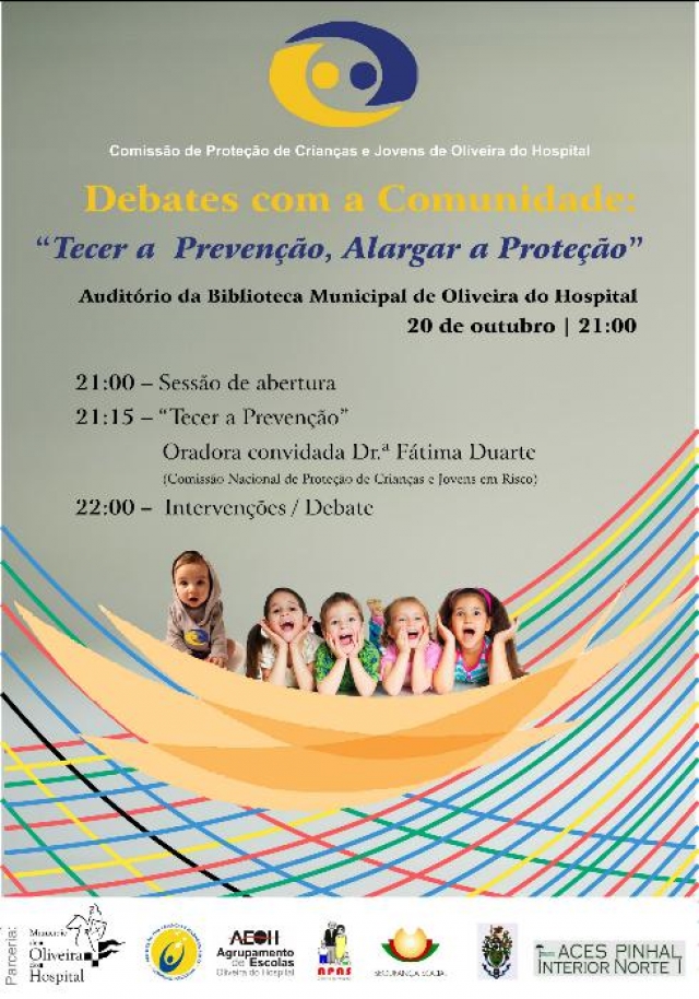  CPCJ de Oliveira do Hospital promove debate “Tecer a Prevenção, Alargar a Proteção”