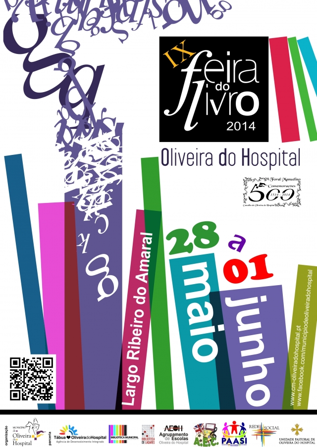 IX Feira do Livro de Oliveira do Hospital de portas abertas até dia 1 de junho
